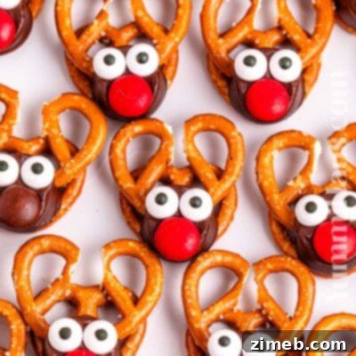 Reindeer Rolo Pretzels