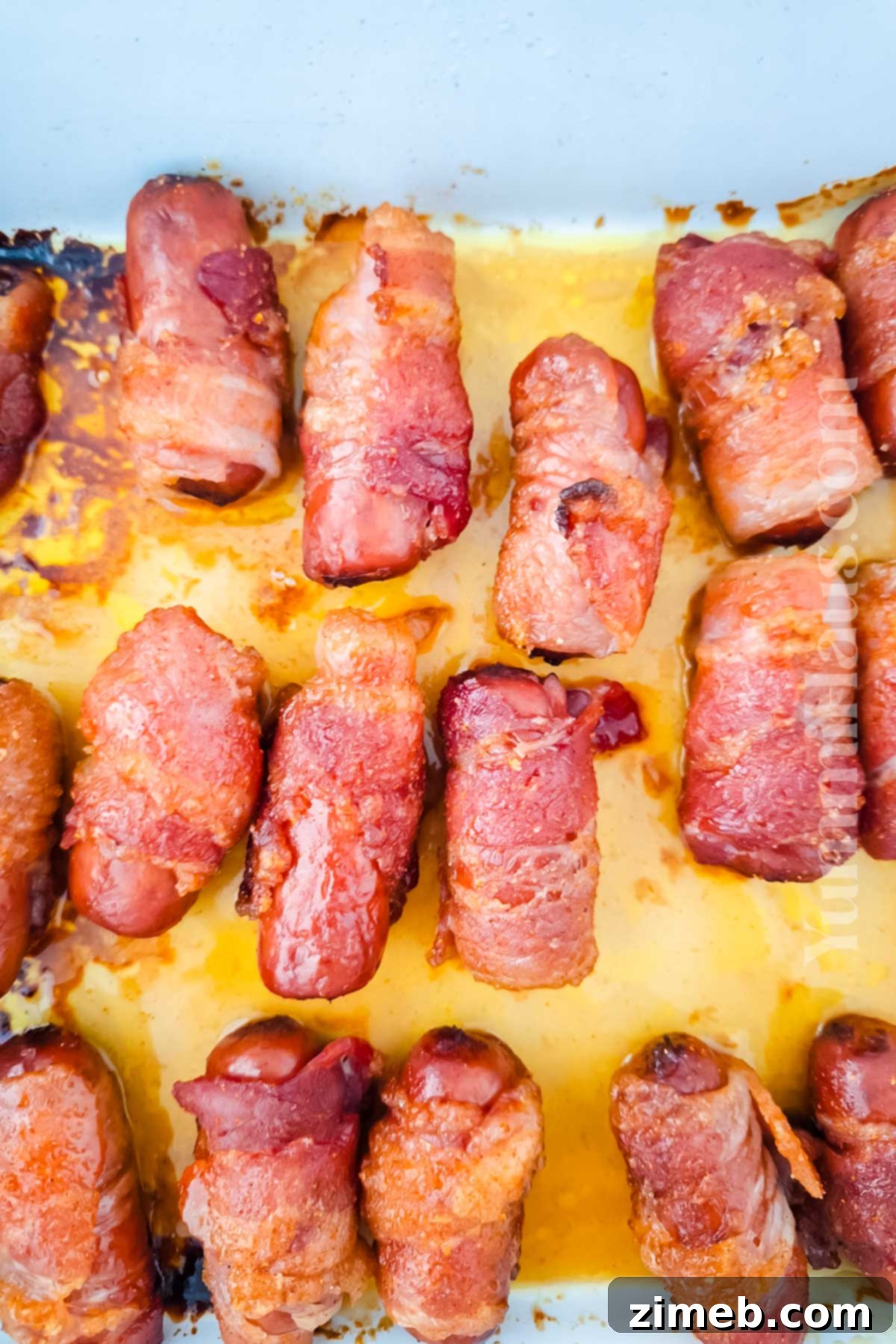 Smoky Bacon Delights 9 baked smokies