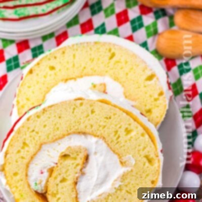 Christmas Cake Roll