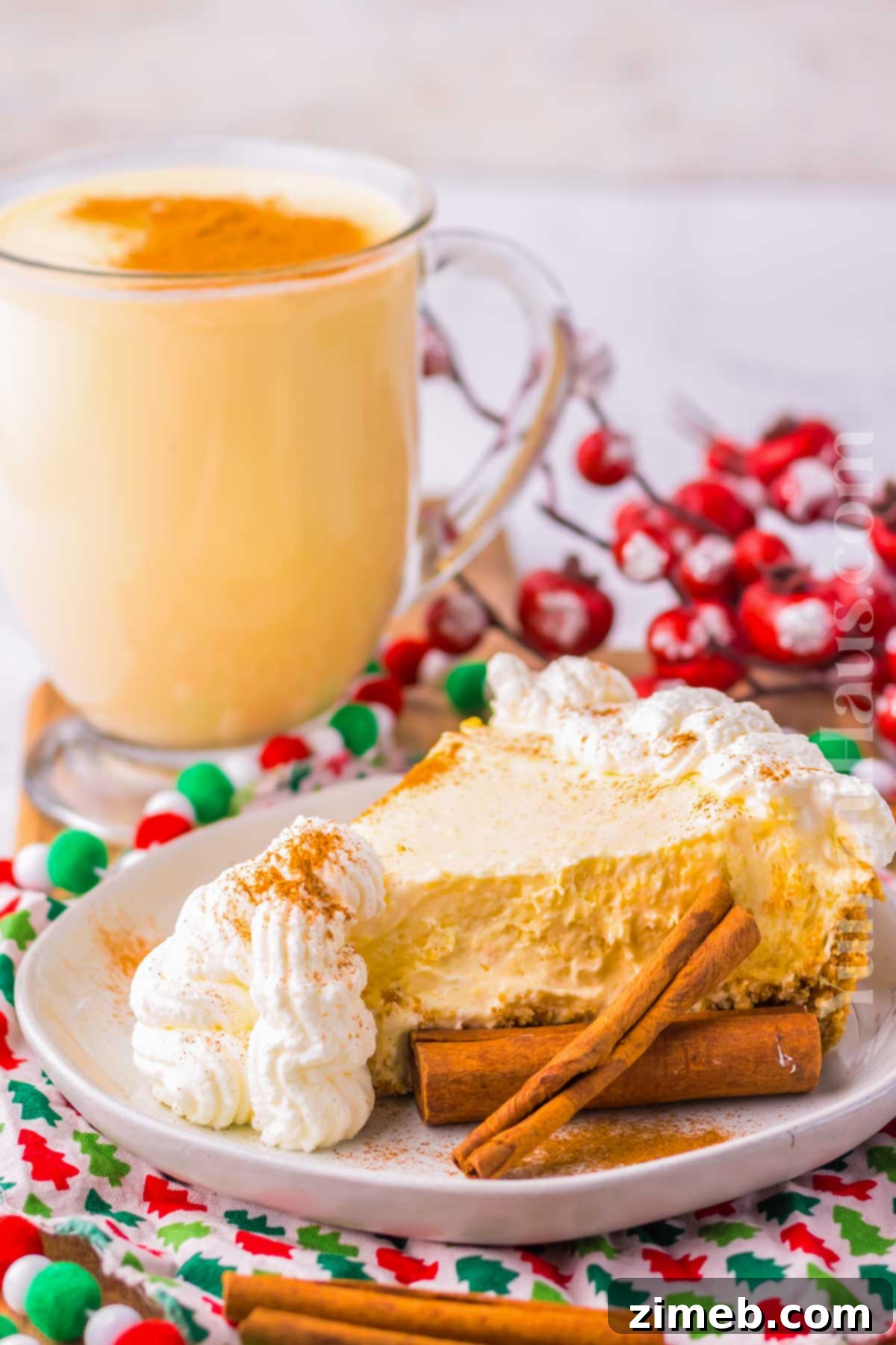 slice of holiday pie