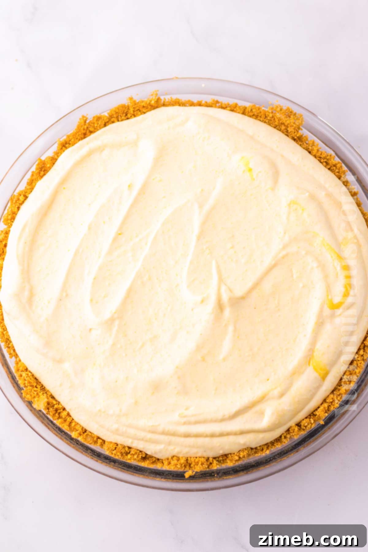 how to make No-Bake Eggnog Pie