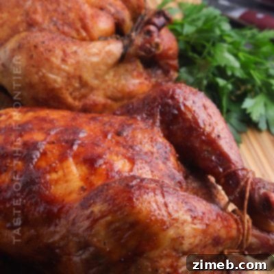 The Yuletide Bird 10 Smoked Whole Chicken
