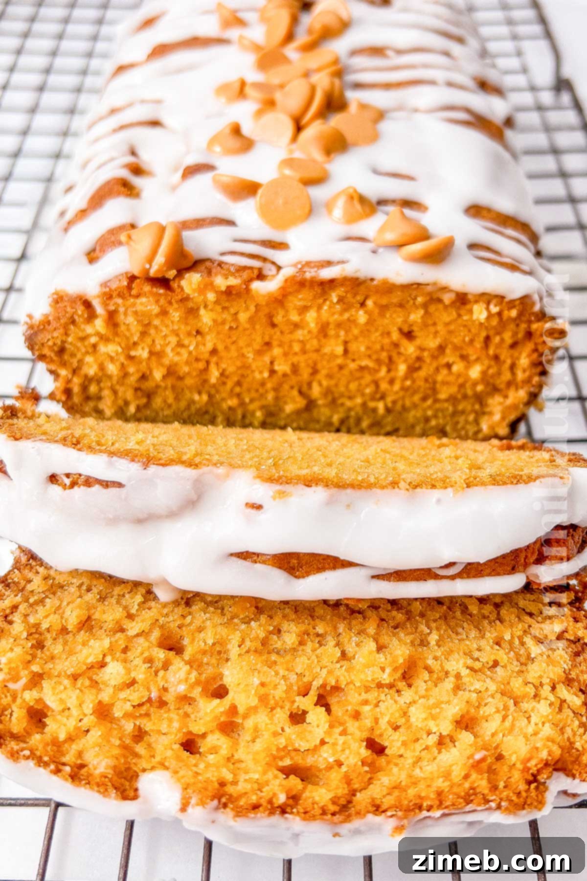 Quick bread with butterscotch pudding mix for extra moisture and flavor.