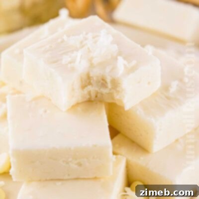 Snowy Coconut Marshmallow Brownies 11 Coconut Fudge