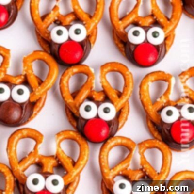 Reindeer Rolo Pretzels