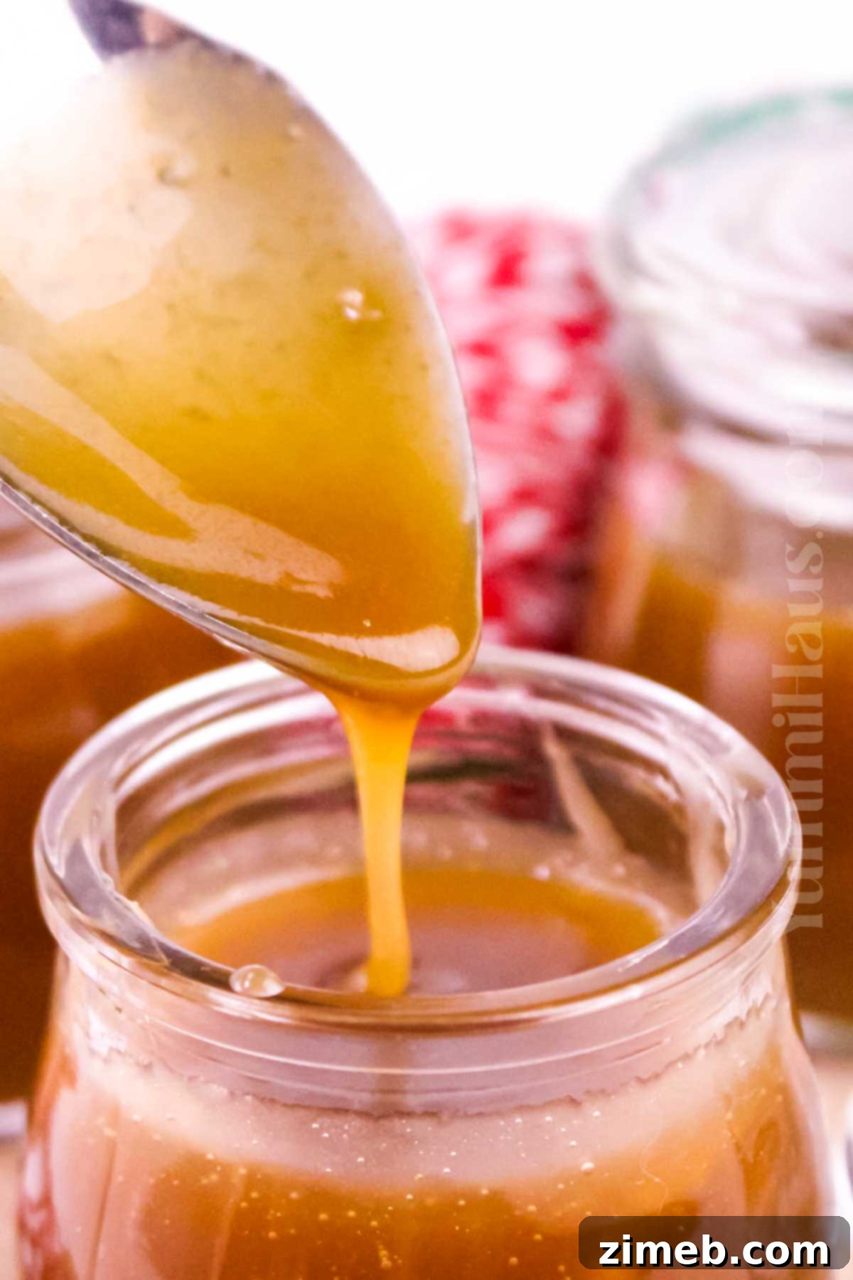 Decadent Rum Sauce 2 Rum Sauce for Bread Pudding - a rich, creamy, and warm rum flavored sauce for dessert.