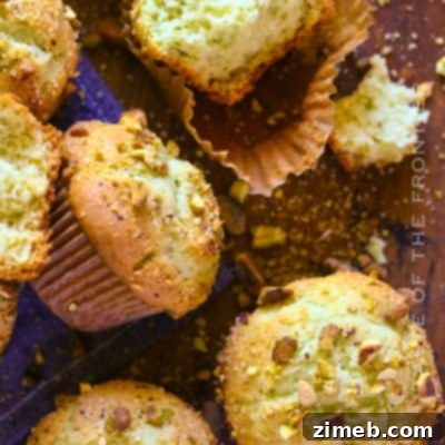 Rise & Shine Hash 13 Light and fluffy Pistachio Muffins