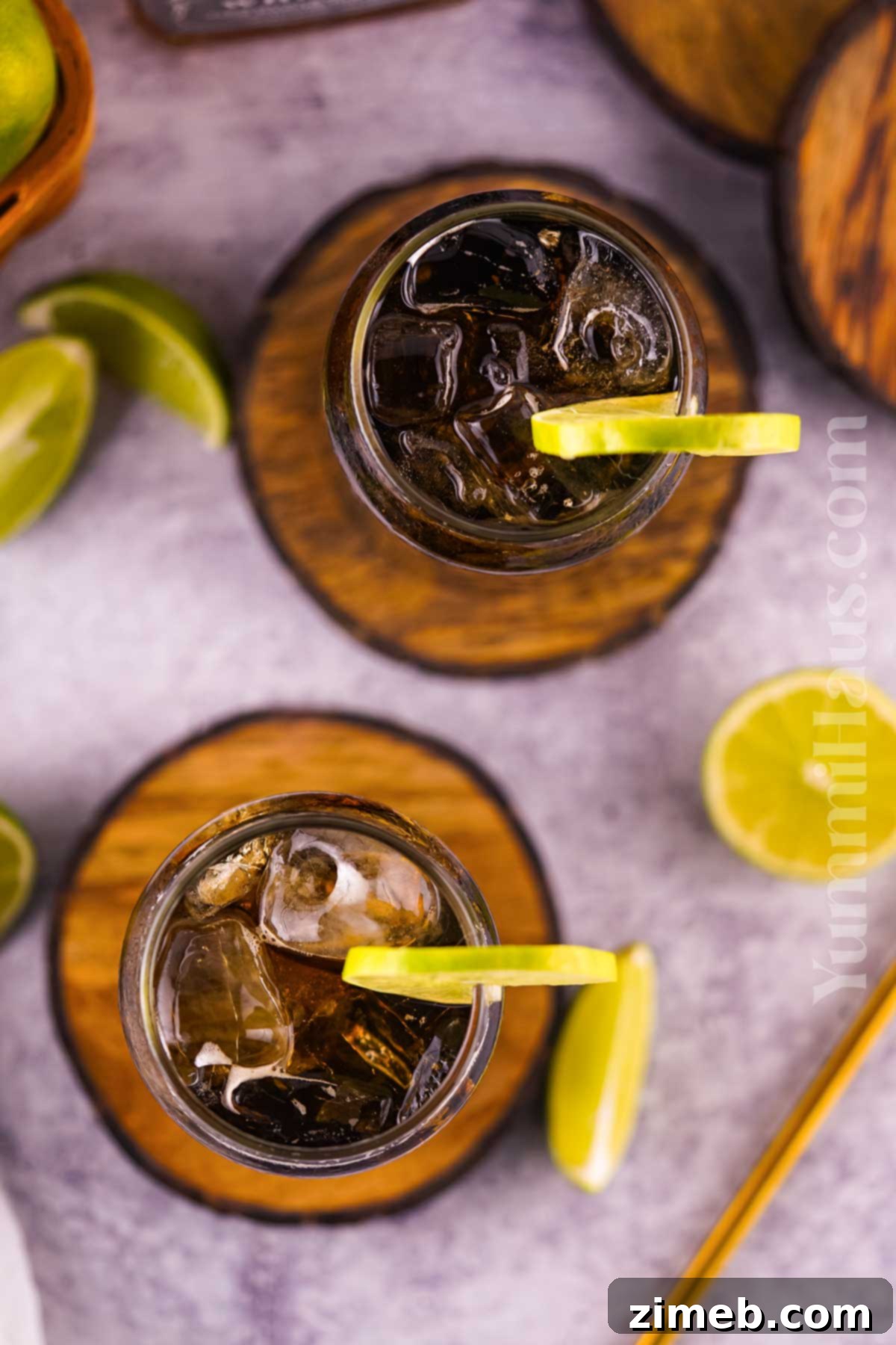 Jack and Coke 15 beverage with whiskey