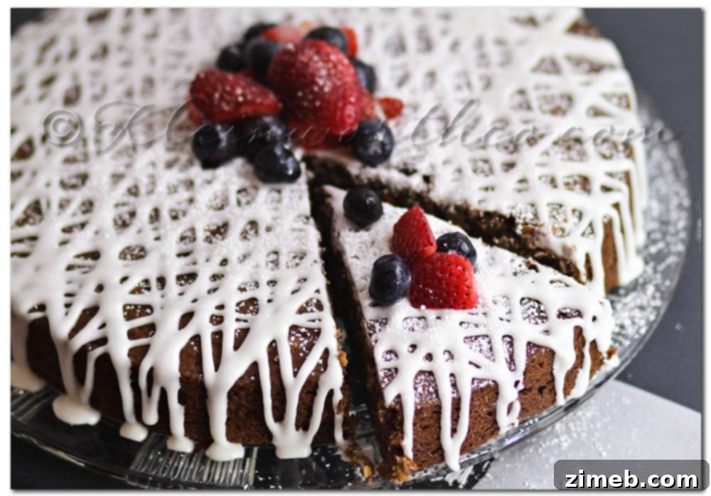 Chocolate Sweet Potato Cake recipe