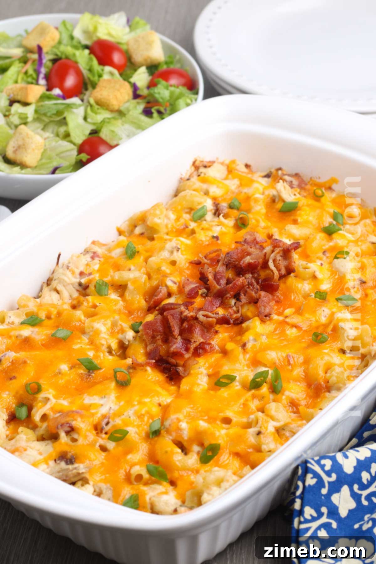 Crack Chicken dinner, a comforting family meal