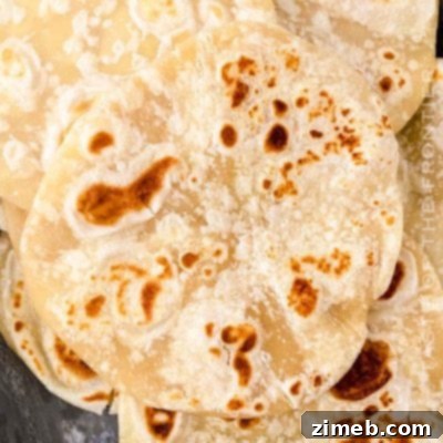 Easy Homemade Flour Tortillas