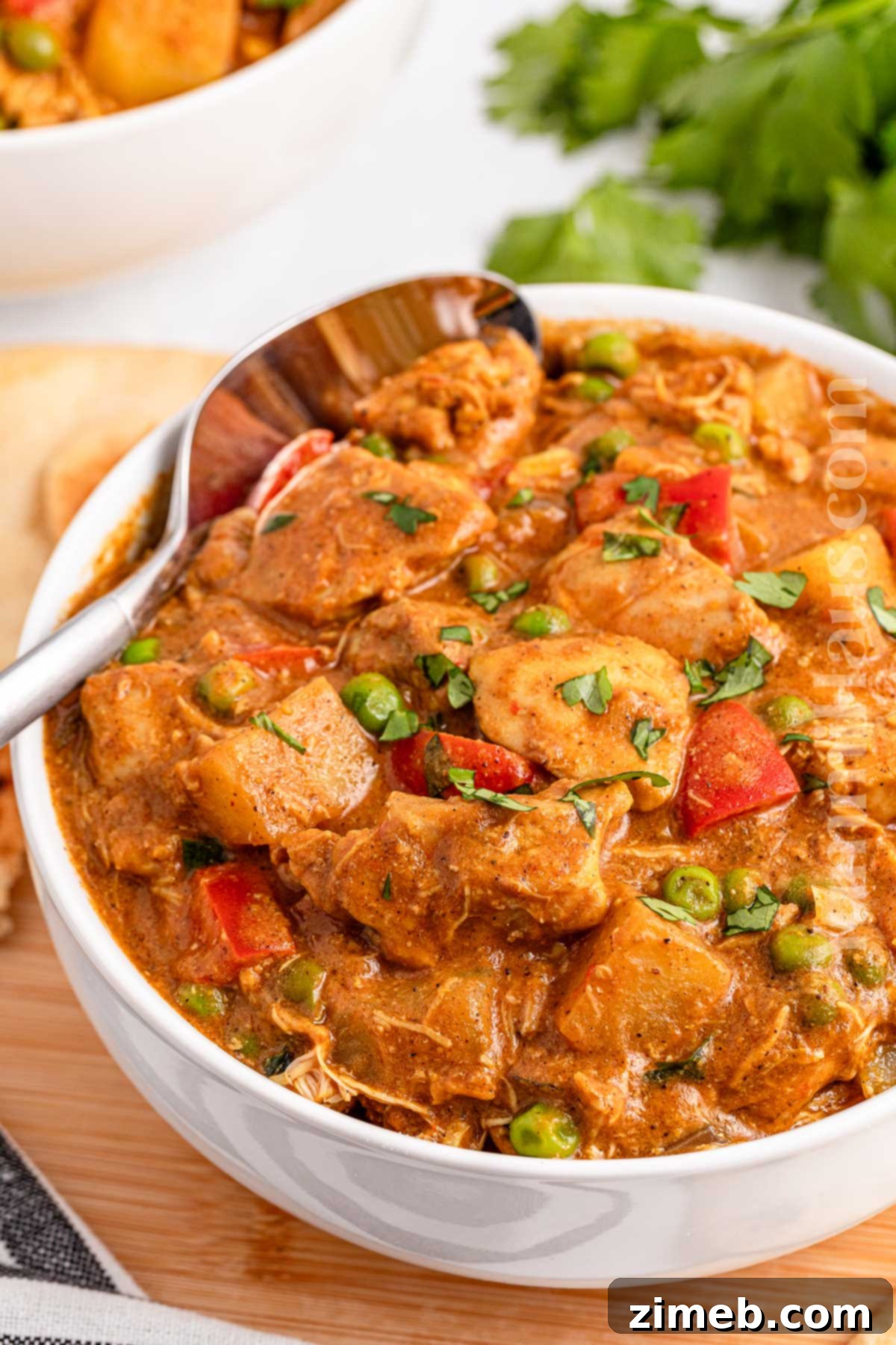 Flavorful Slow Cooker Chicken Curry 3 hearty Indian dinner recipe