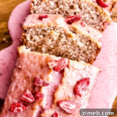 Strawberry Loaf Cake