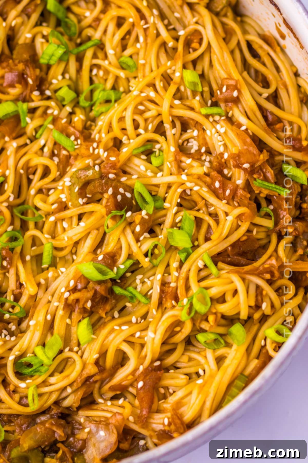 Make Panda Express Chow Mein At Home 15 Copycat Panda Express Chow Mein - finished dish