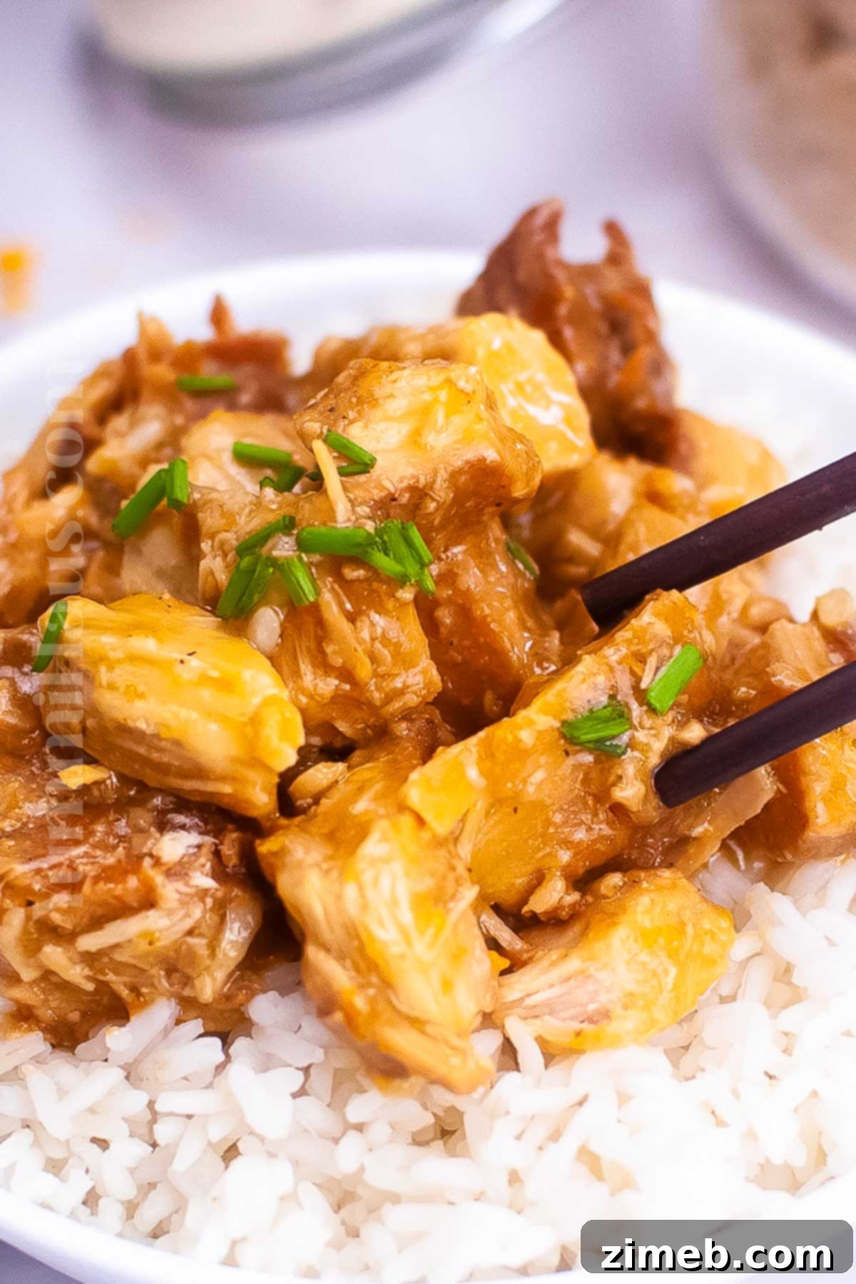 Zesty Orange Slow Cooker Chicken 2 Slow Cooker Orange Chicken with a delicious orange glaze
