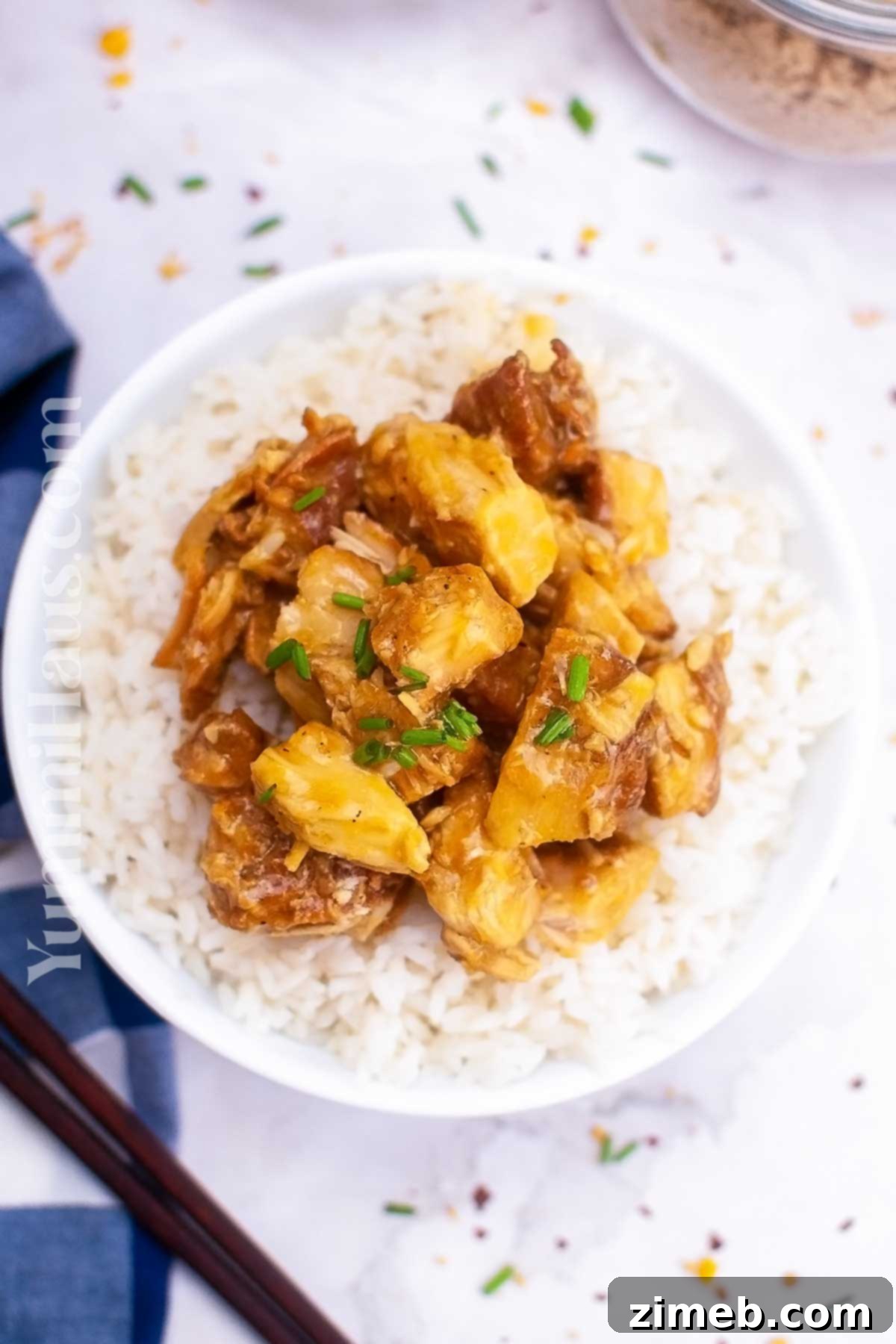 Zesty Orange Slow Cooker Chicken 14 Slow Cooker Orange Chicken recipe ready to serve