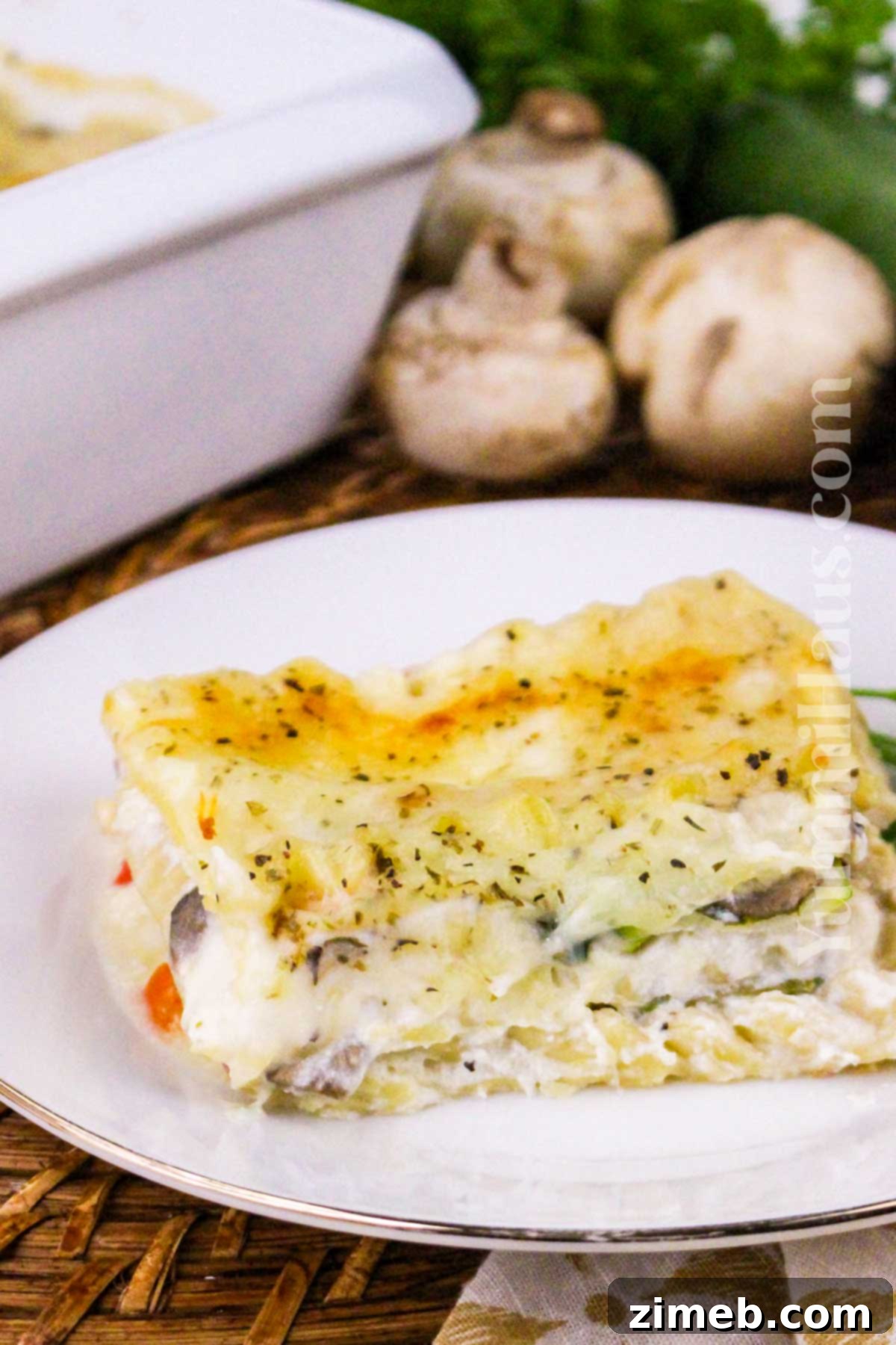 Creamy Vegetable Lasagna 13 veggie pasta dinner