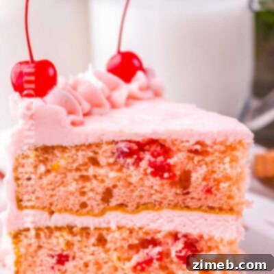 Cherry Confetti Cake 16 Cherry Chip Cake