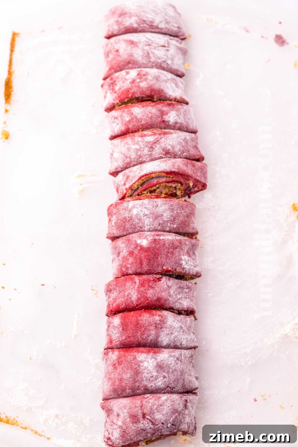 how to make Red Velvet Cinnamon Rolls