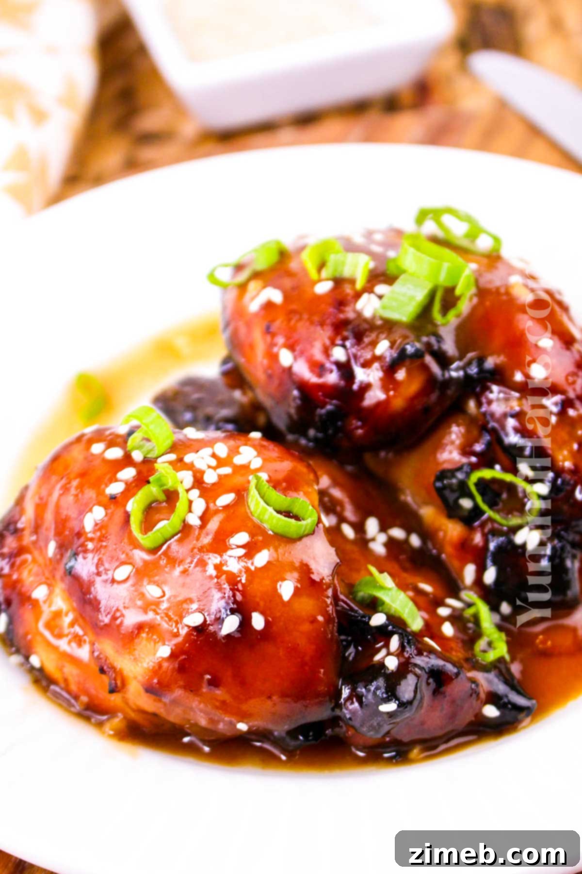 Crispy Air Fryer Teriyaki Chicken Thighs 2 Air Fryer Teriyaki Chicken