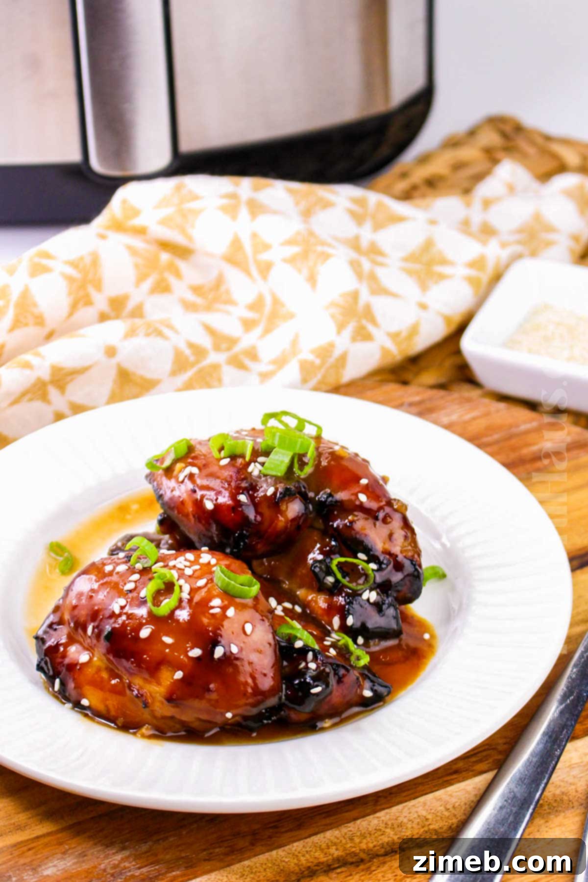 Crispy Air Fryer Teriyaki Chicken Thighs 14 fast weeknight dinner in the air fryer