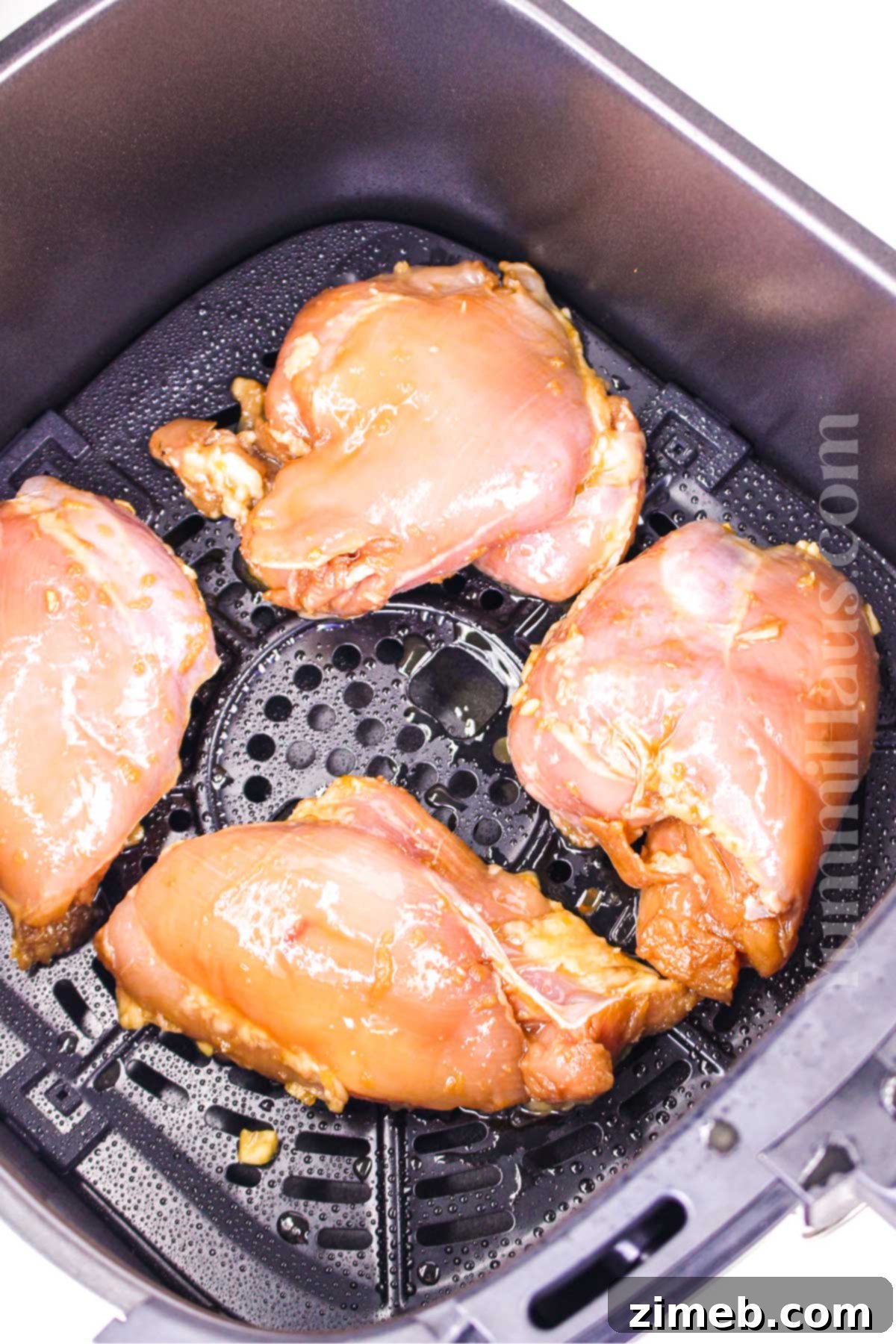 Crispy Air Fryer Teriyaki Chicken Thighs 6 how to make Air Fryer Teriyaki Chicken