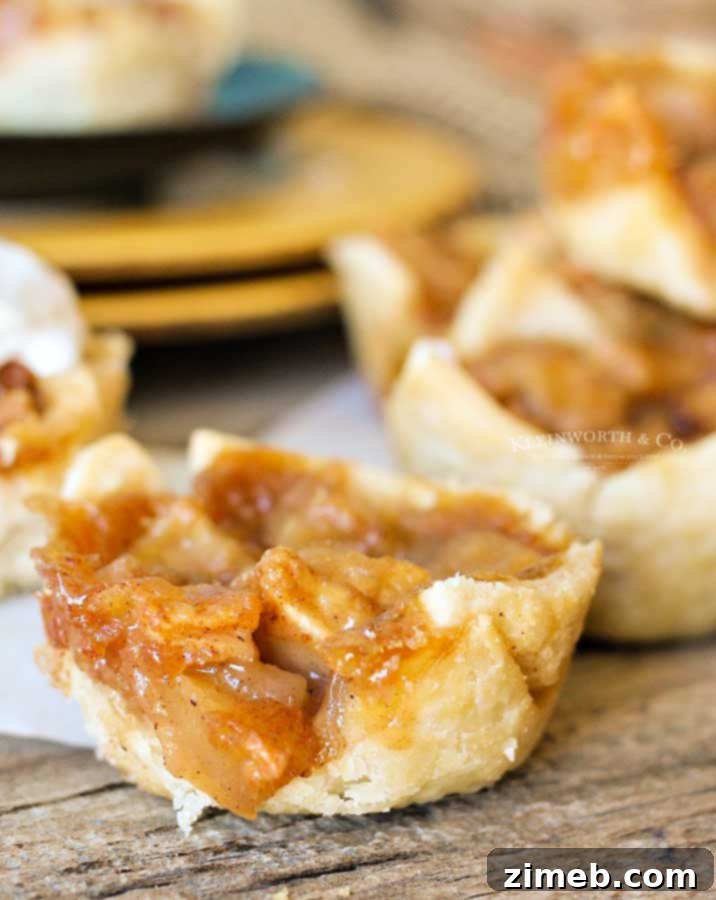 Individual French Apple Delights 4 How to make Mini French Apple Pies