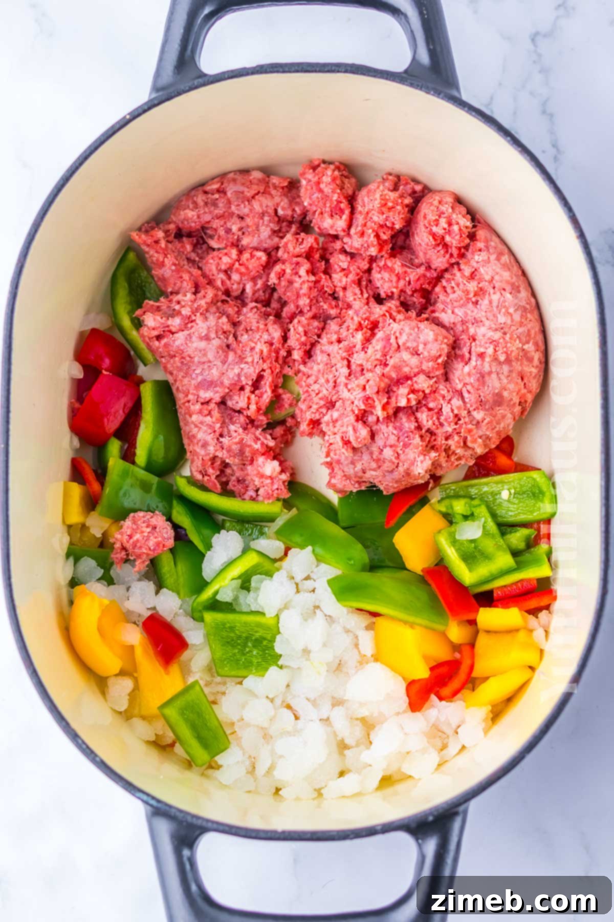 Hearty Bell Pepper and Rice Stew 5 how to make Stuffed Pepper Soup