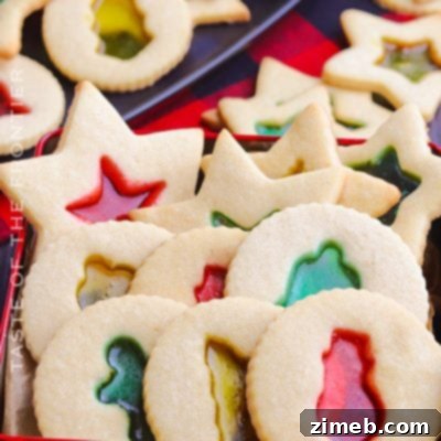 Perfect Little Sugar Cookies 12 Stained Glass Cookies