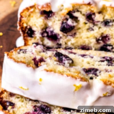 Luscious Blueberry Cinnamon Swirls 10 Moist and flavorful Lemon Blueberry Loaf, perfect for breakfast or dessert.