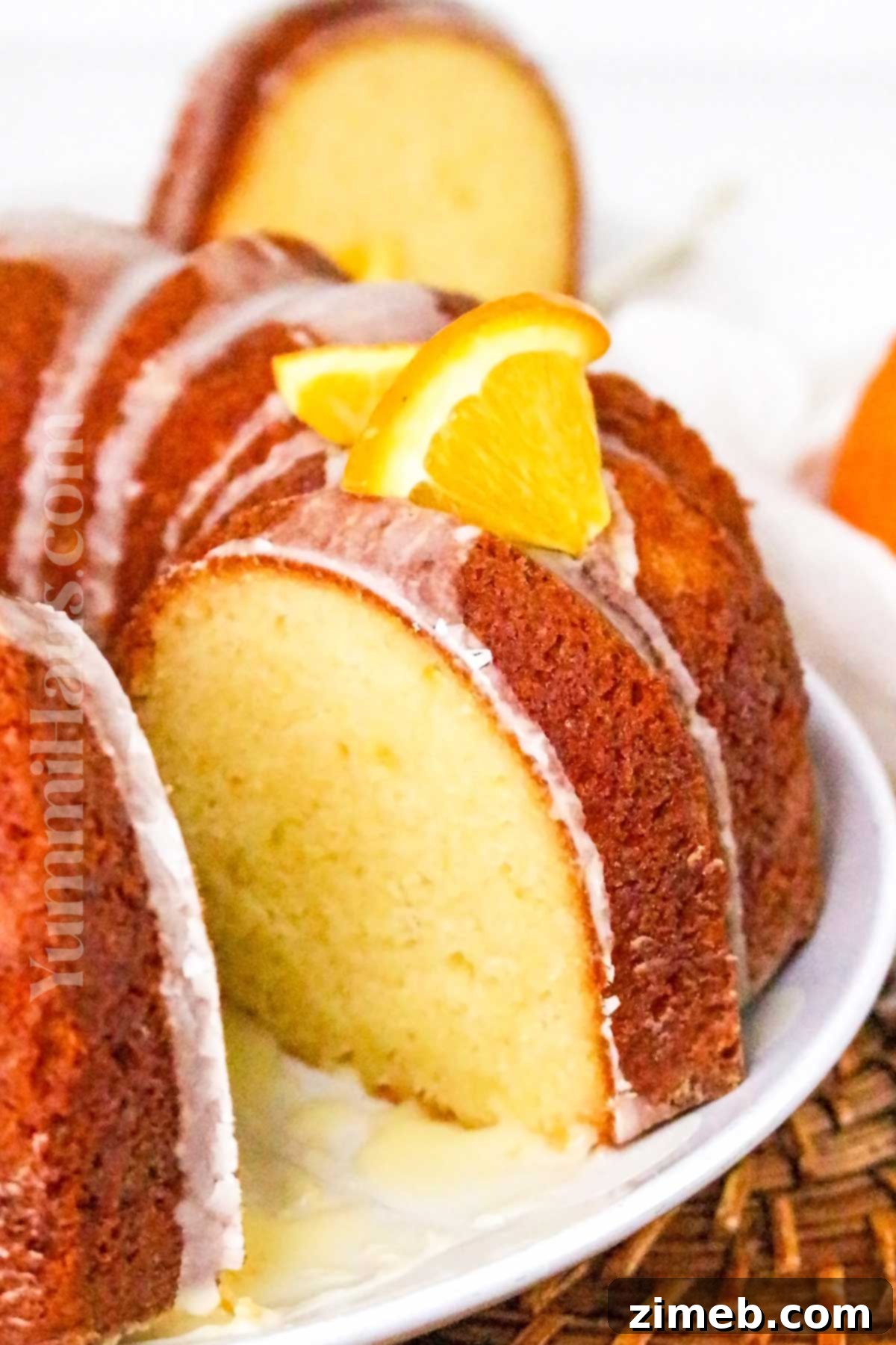 Zesty Orange Loaf 2 Orange Pound Cake, a bright, citrusy, and irresistibly moist dessert bursting with fresh orange flavor.