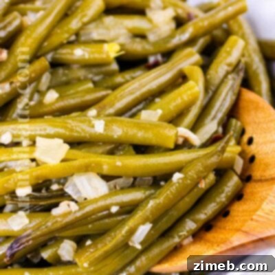 Slow Cooker Scalloped Ham and Potatoes 13 Green Beans in Crockpot