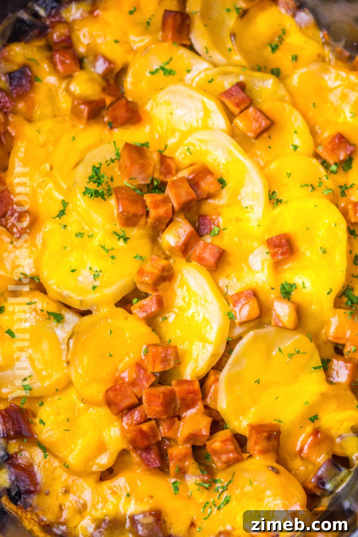 Slow Cooker Scalloped Ham and Potatoes 15 Crockpot Scalloped Ham and Potatoes Ready to Serve