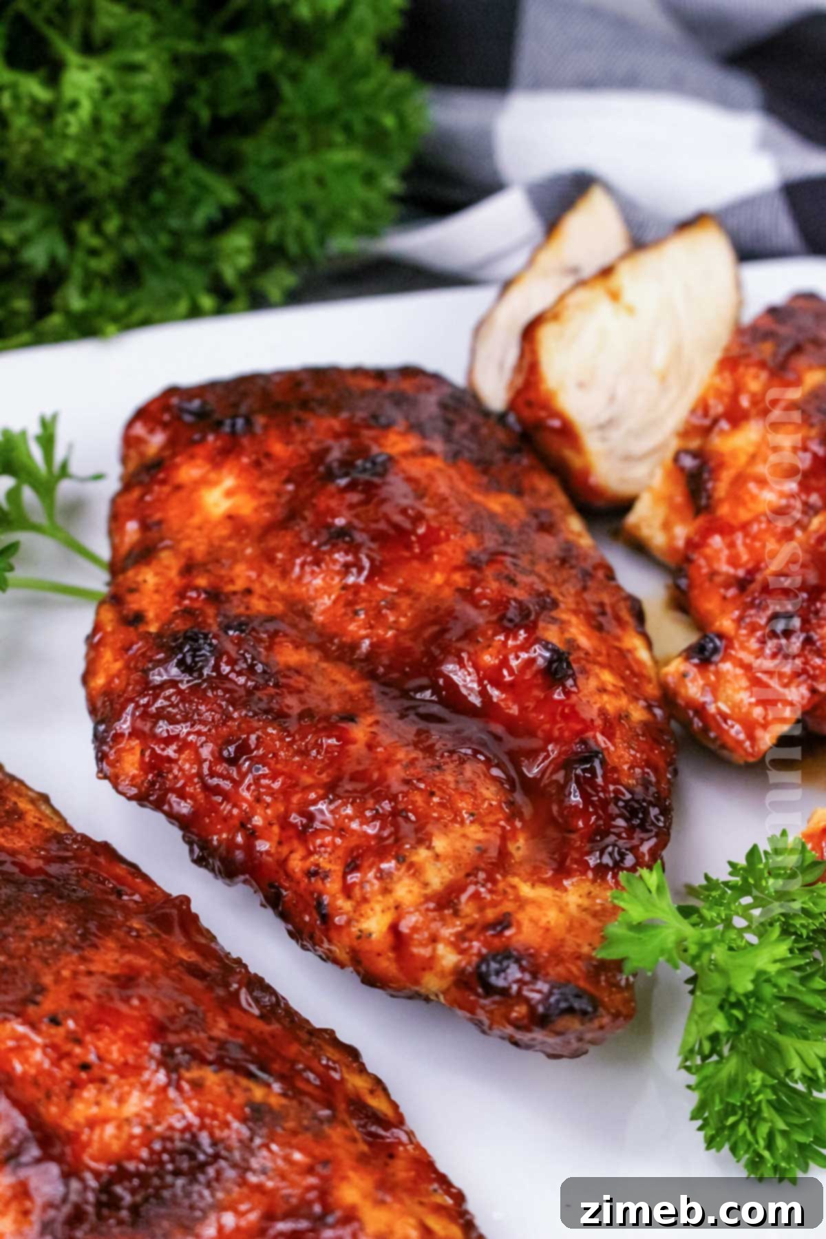Crispy Air Fryer BBQ Chicken 3 Delicious Air Fryer BBQ Chicken recipe ready for dinner