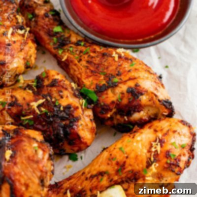 Crispy Air Fryer BBQ Chicken 9 Air Fryer Chicken Legs