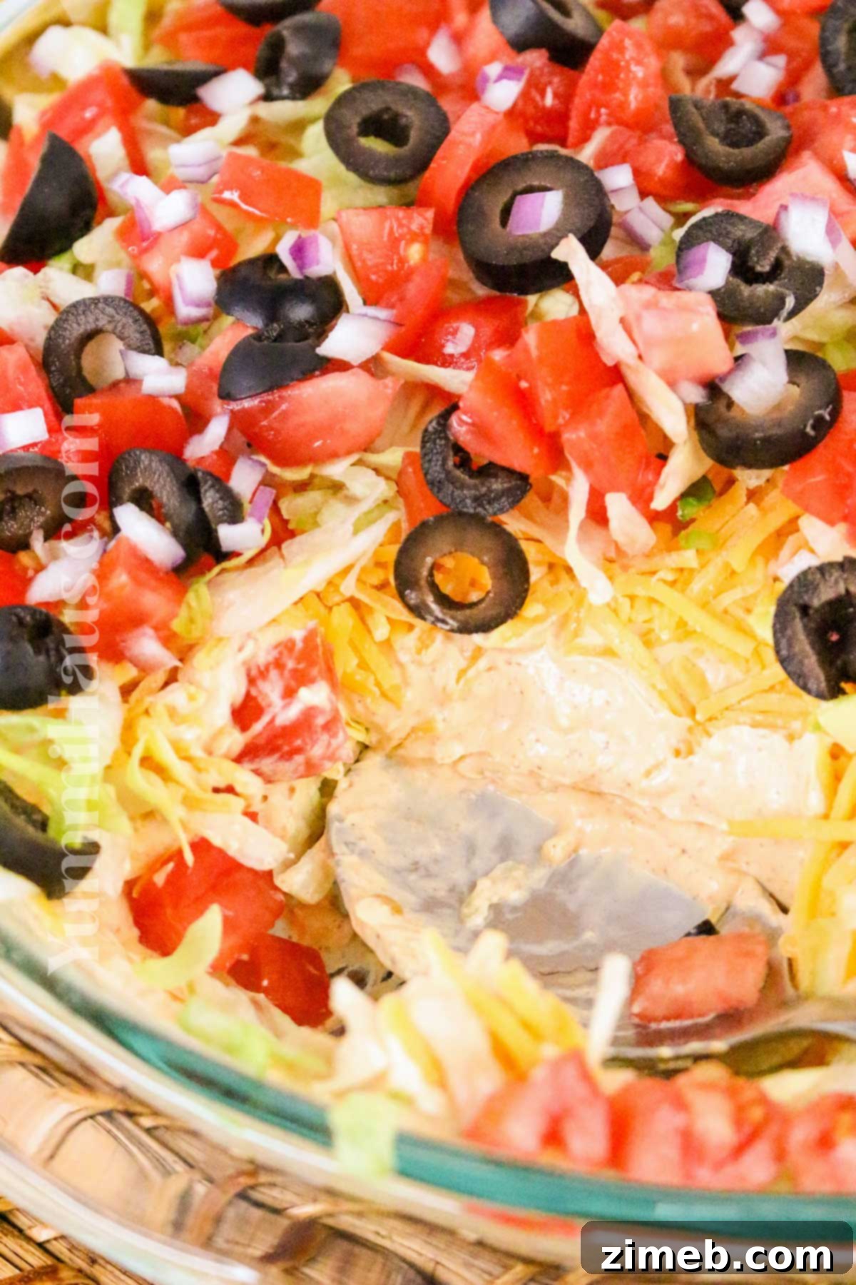 Fiesta Taco Dip 15 A complete guide to making Taco Dip