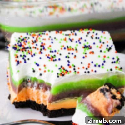 Cosmic Brownie Dream 13 creamy Halloween treat