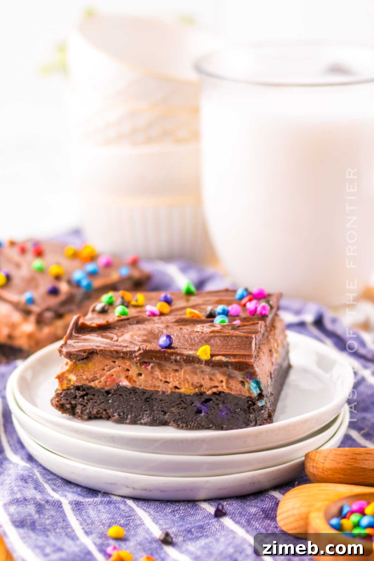 Cosmic Brownie Dream 8 Cosmic Brownie Lush, a perfect chocolate treat for celebrations