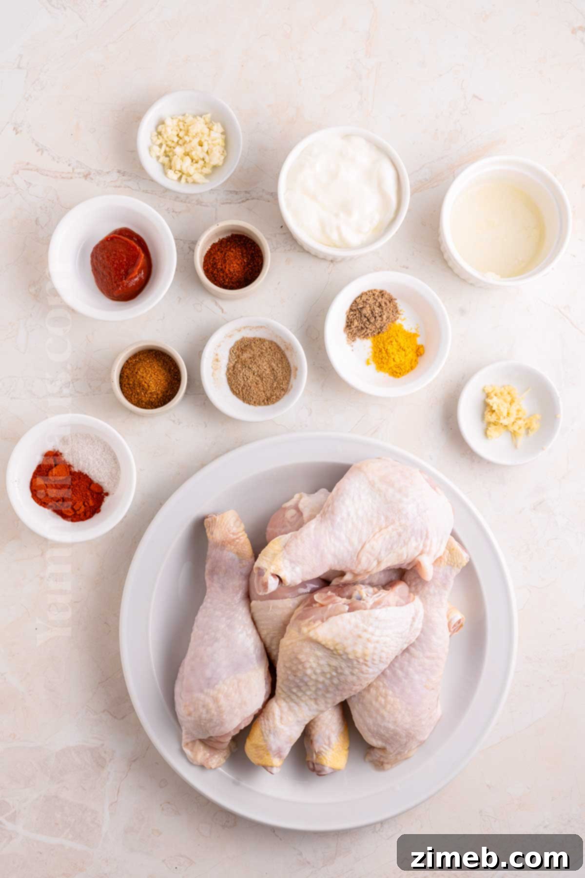 Tandoori Chicken Marinade ingredients