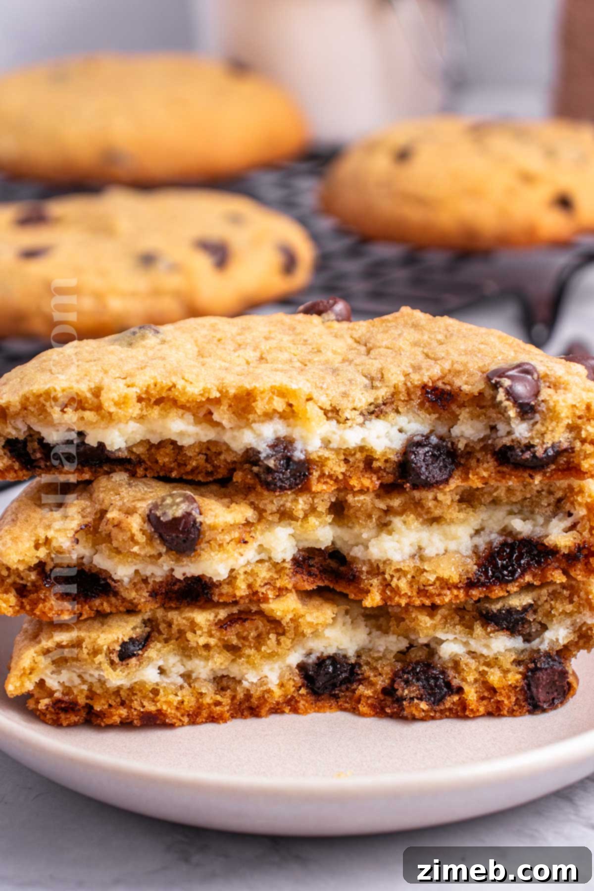 Cheesecake Cookie Fusion 15 chocolate chip cheesecake dessert recipe