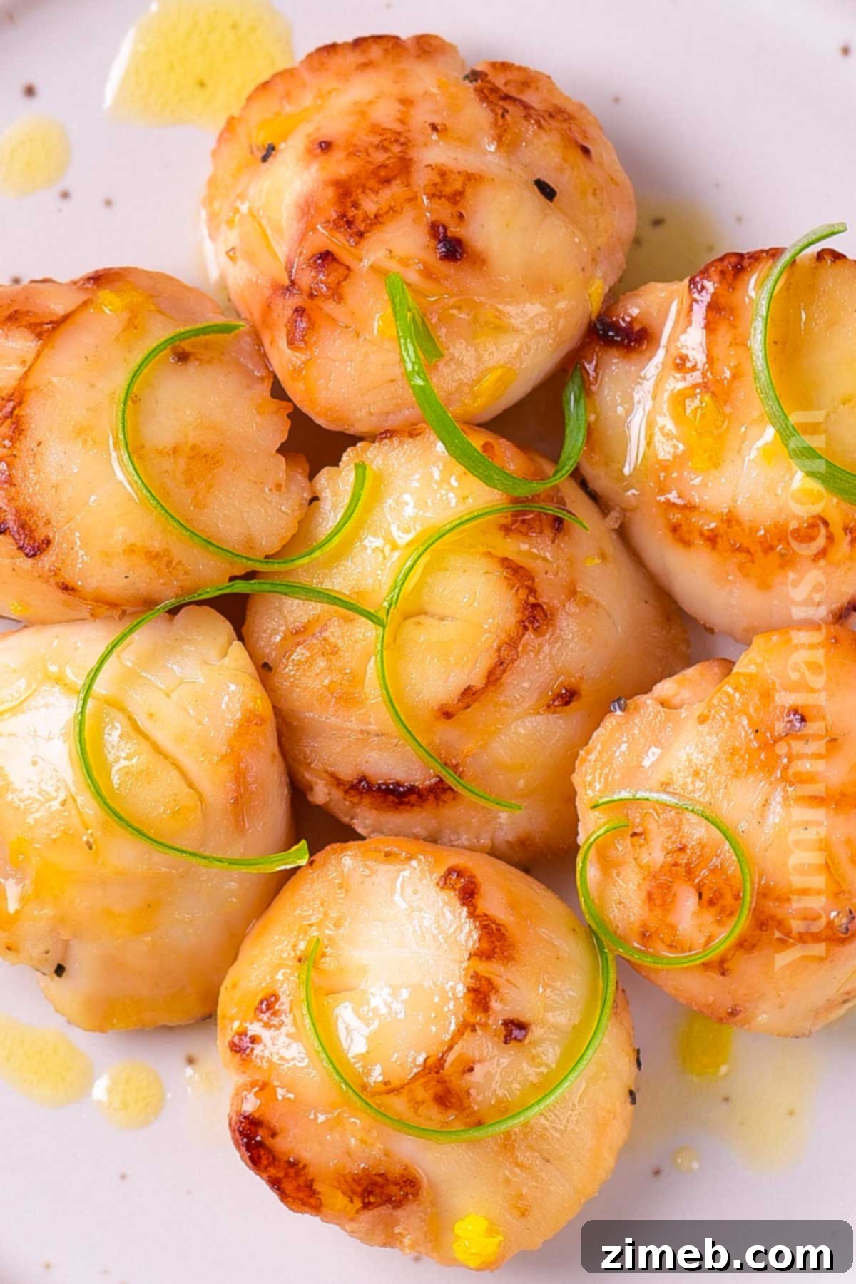 Seared Scallops Recipe - Golden and delicious