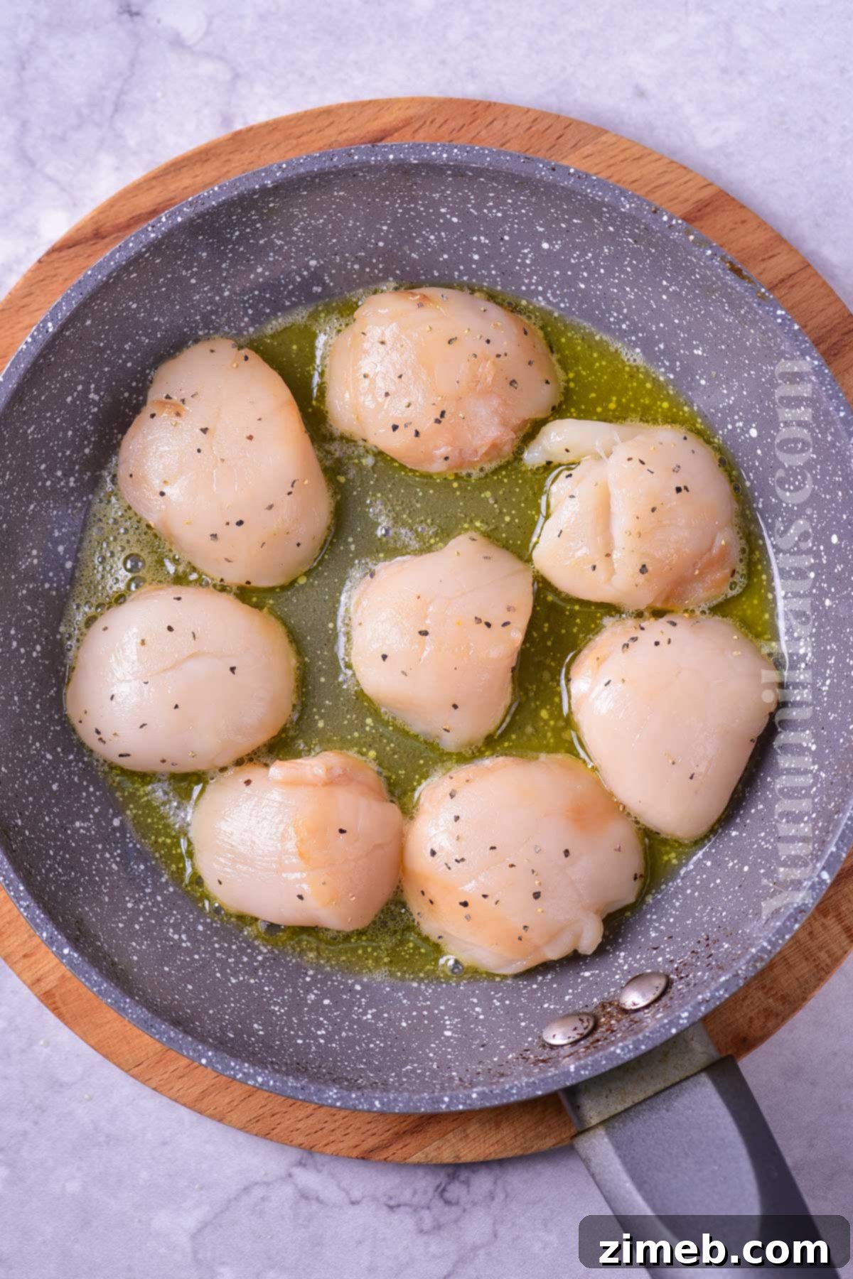 Quick stovetop seafood dinner idea