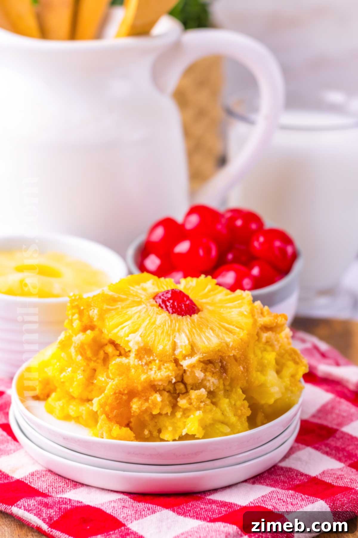 Effortless Pineapple Dessert 14 Pineapple Dump Cake recipe