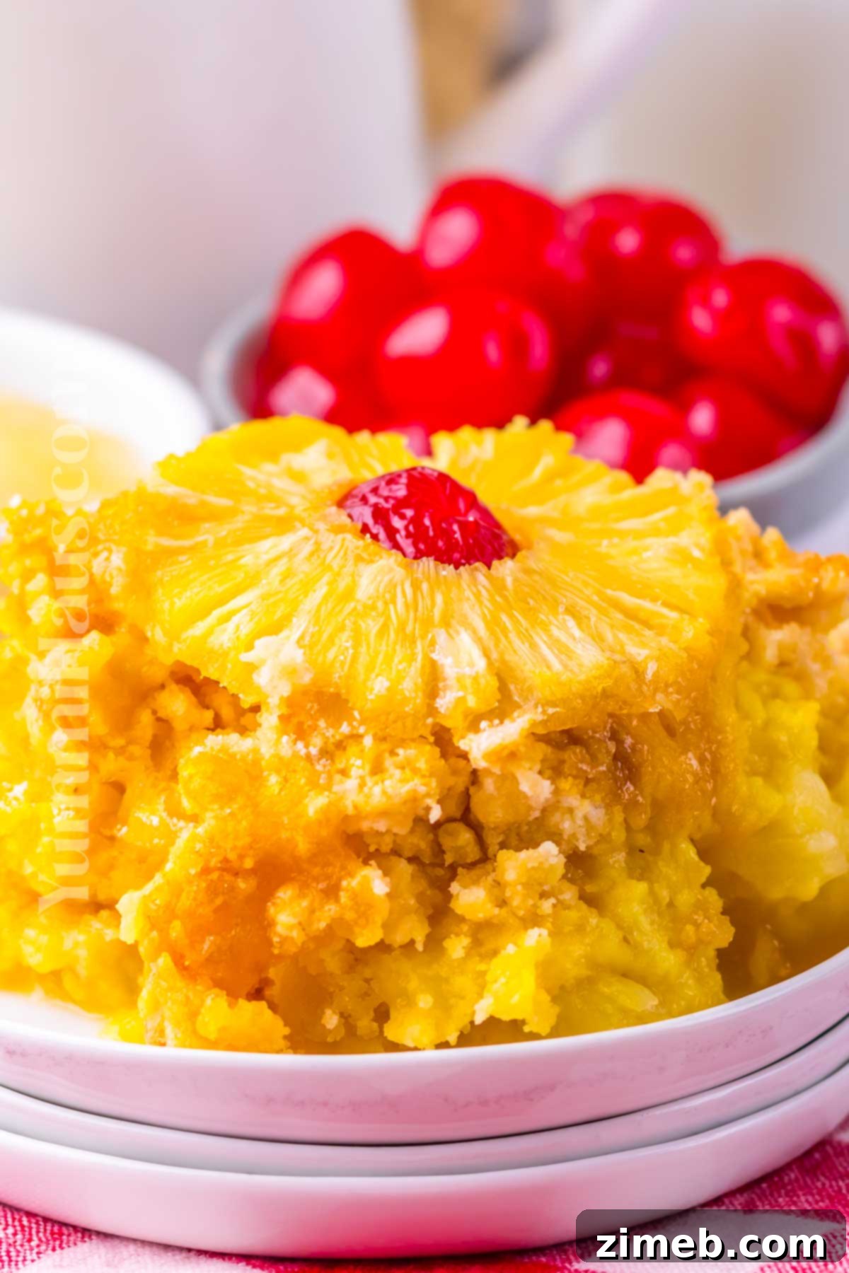 Effortless Pineapple Dessert 8 pineapple cobbler
