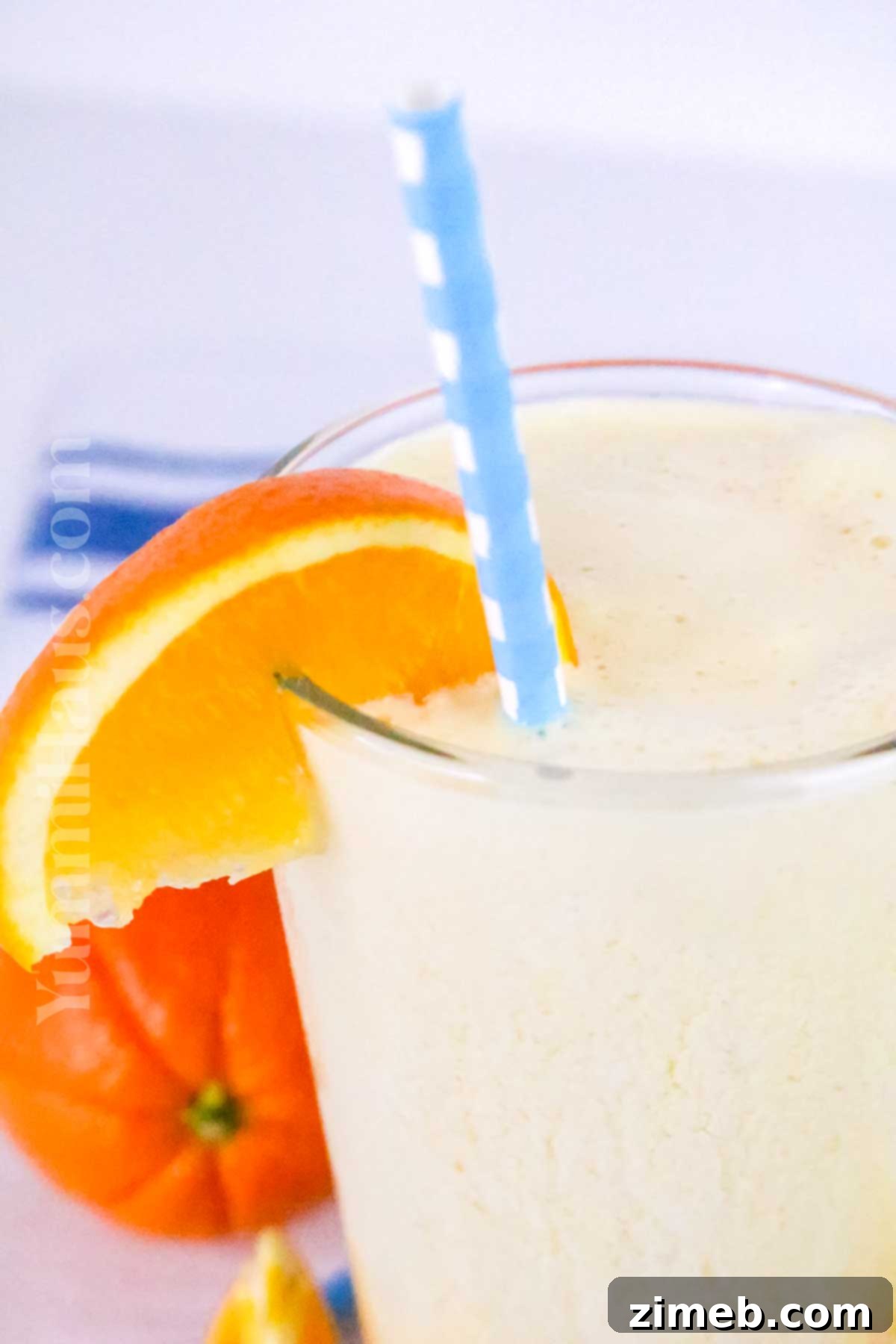 Copycat drink from the mall, homemade Orange Julius
