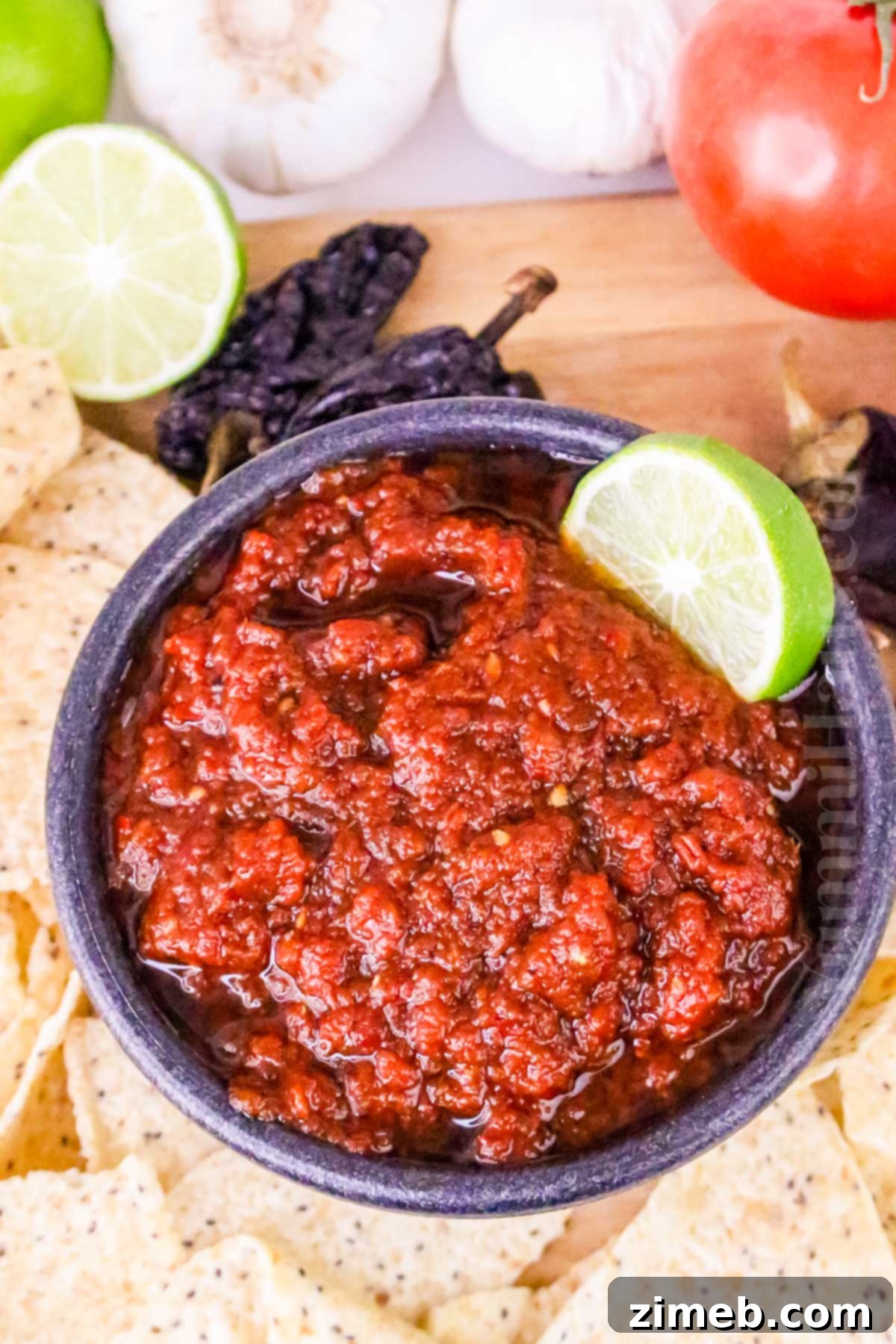 Red Salsa 13 Salsa Roja recipe