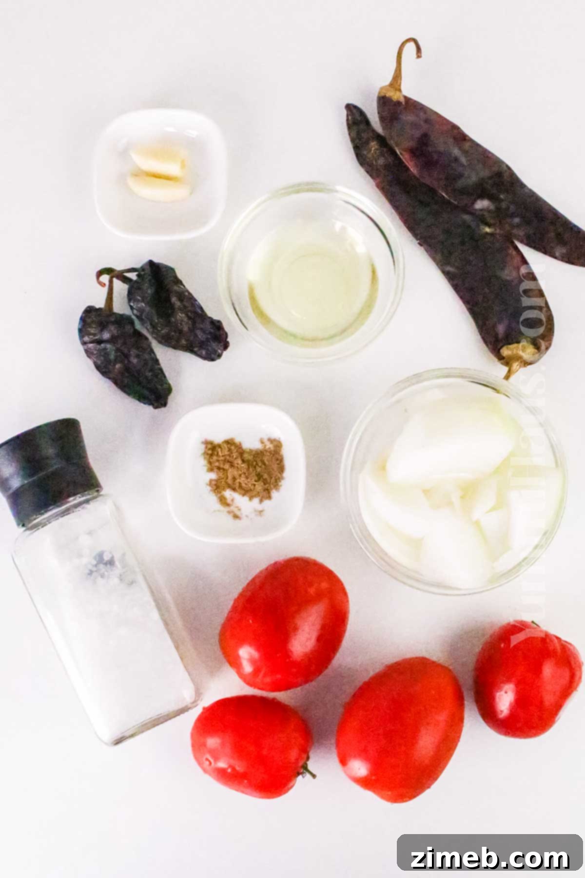 Red Salsa 3 Salsa Roja ingredients