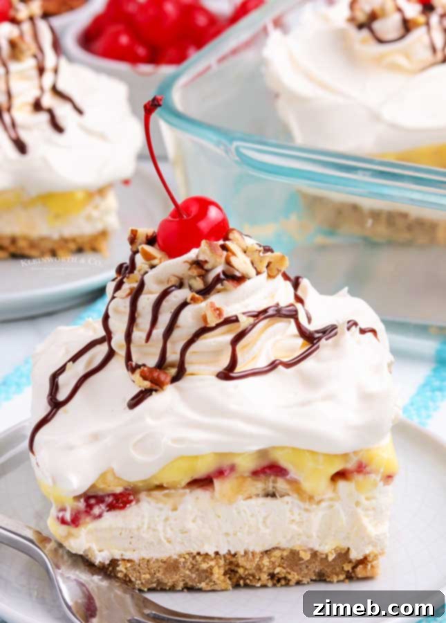 22 Stunning Mother's Day Cake Designs 7 Easy No-Bake Banana Split Cake