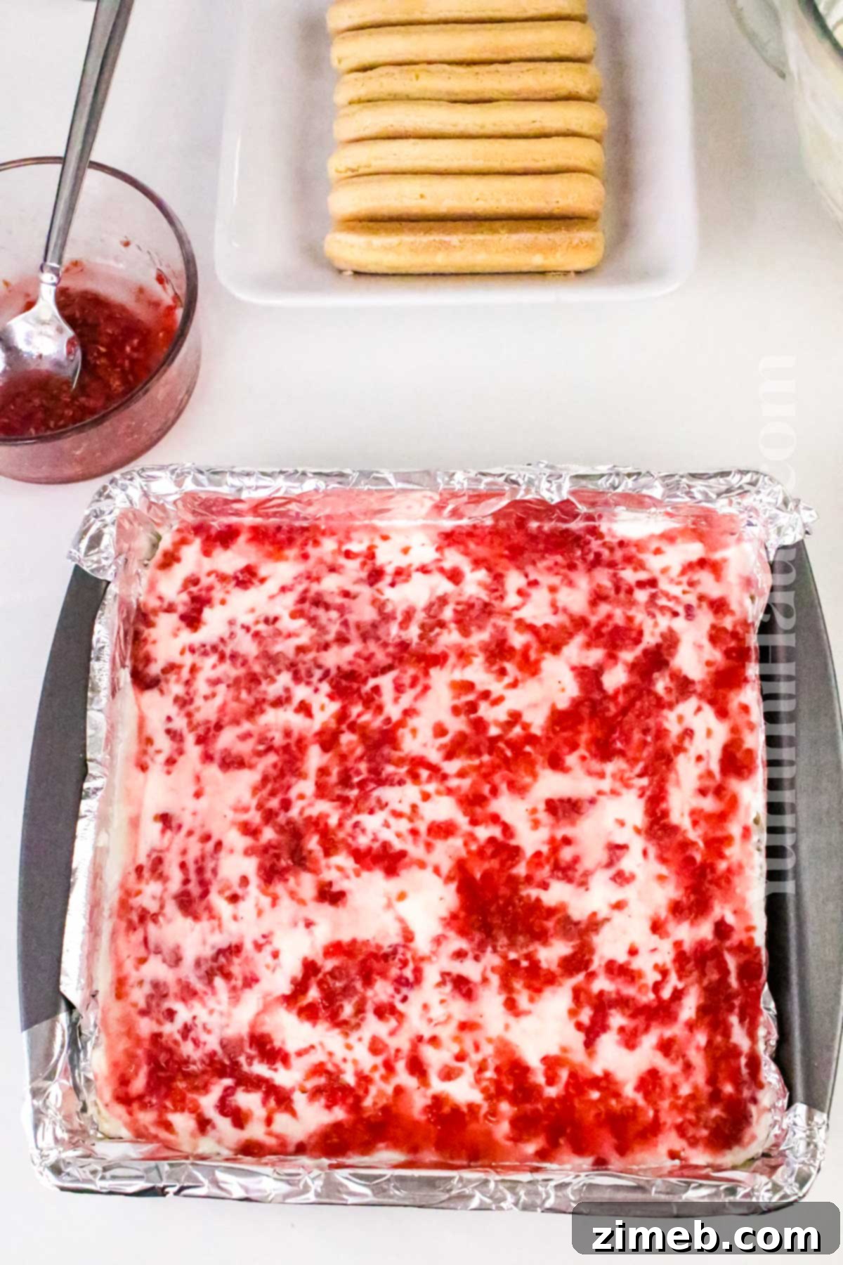 Ruby Red Pick Me Up 5 how to make Raspberry Tiramisu