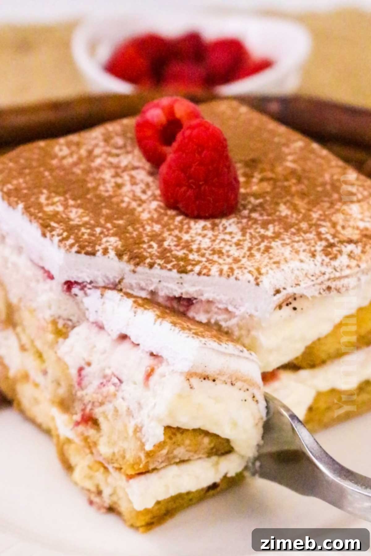 Ruby Red Pick Me Up 6 Raspberry Tiramisu recipe